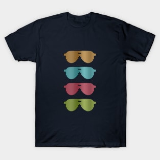 Sunglasses color design T-Shirt